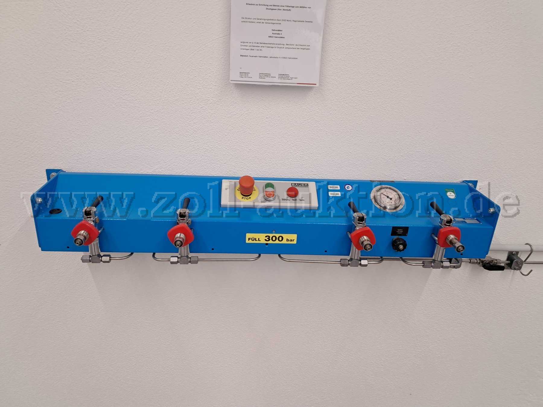 Breathing Air Filling System (Without Compressor) – Bauer GmbH