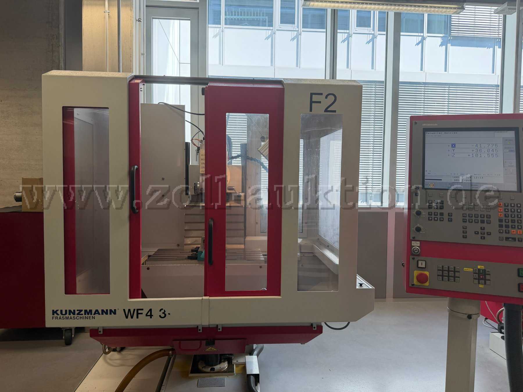 Kunzmann WF 4/3 F2 Milling Machine