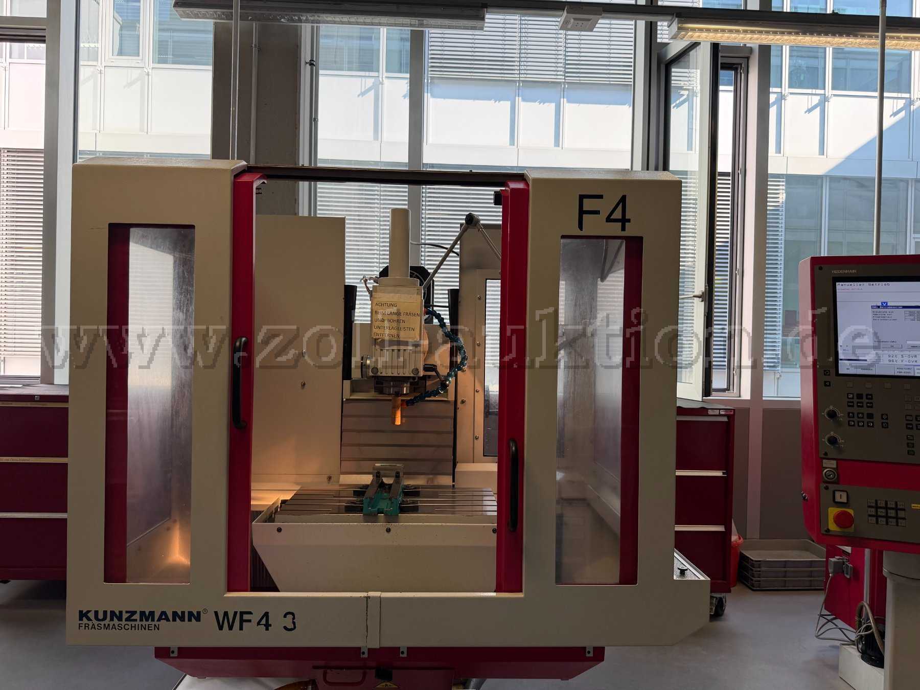 Kunzmann WF 4/3 F4 Milling Machine