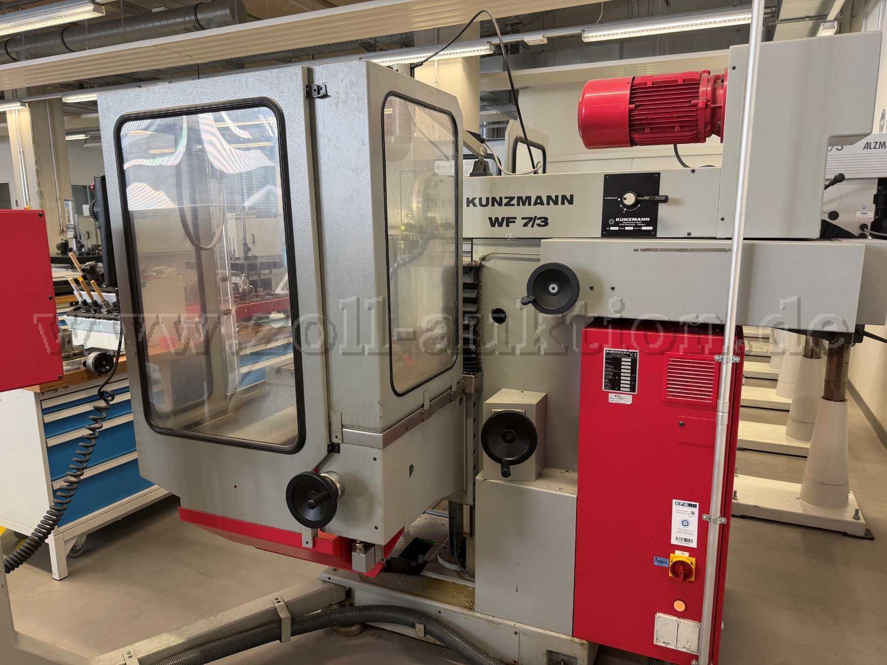 Kunzmann Milling Machine WF 7/3 F6