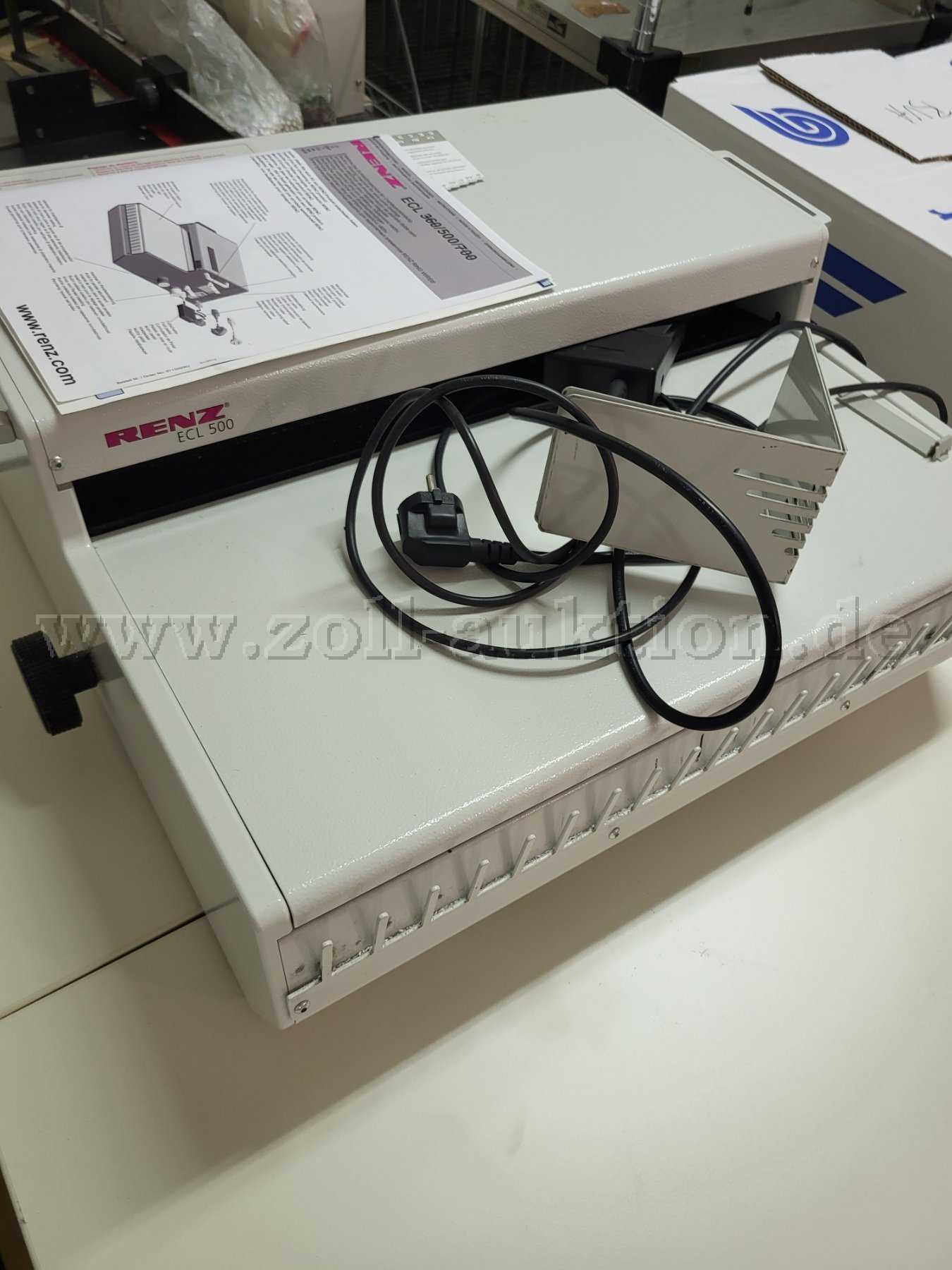 Renz ECL 500 Electric Wire-Binding Machine
