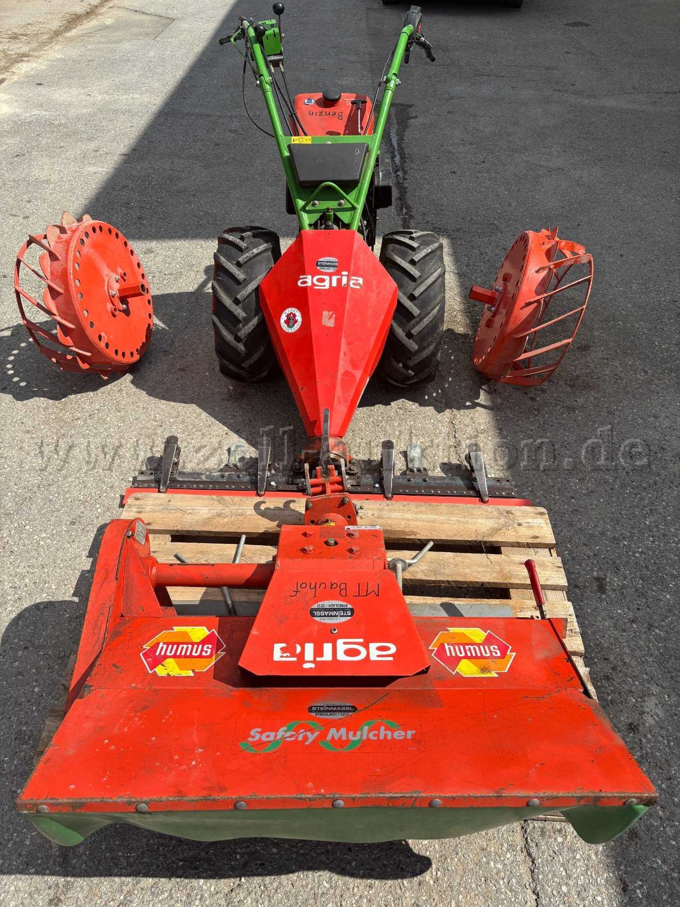 Agria Motor 5500L Grizzly device carrier with attachments