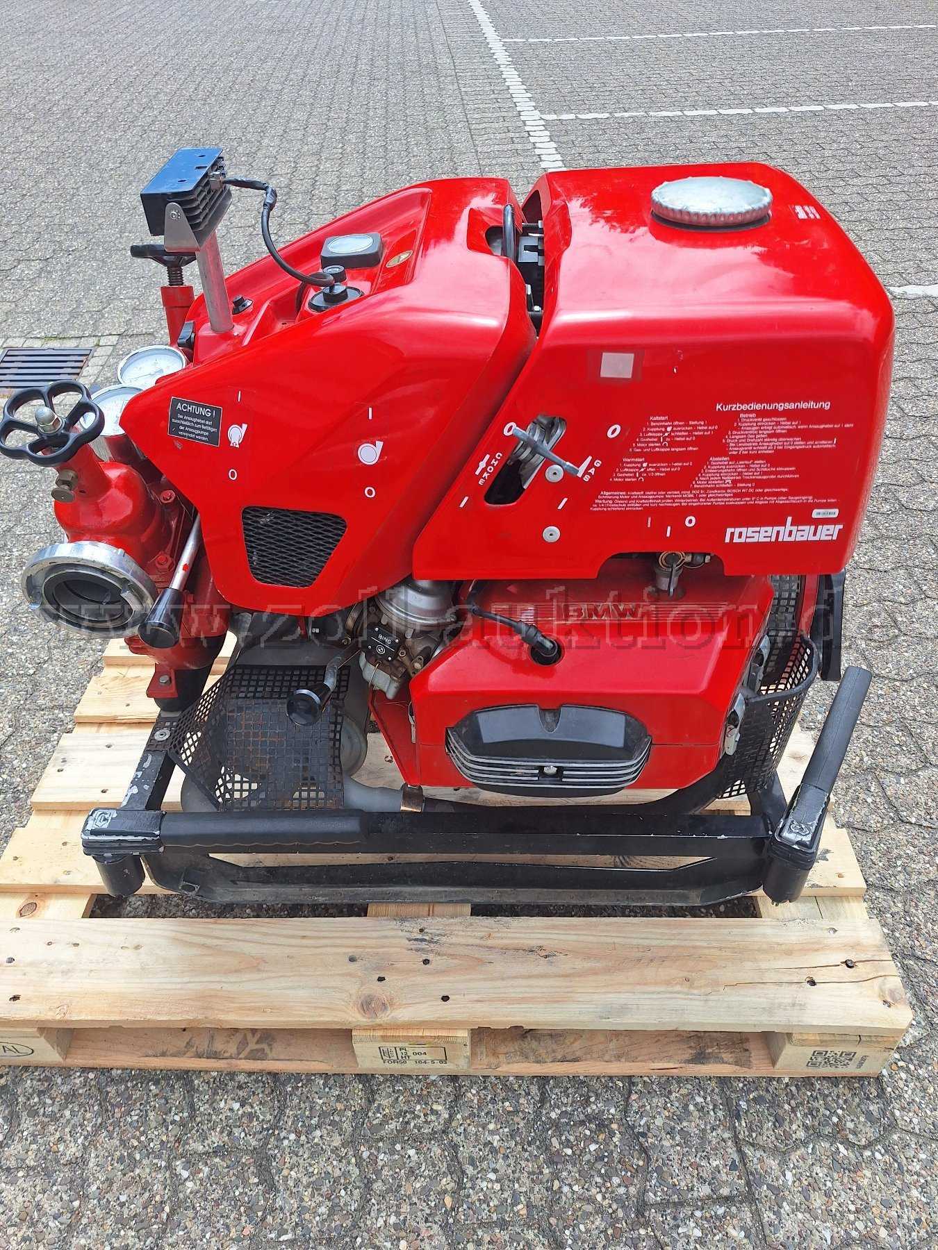Rosenbauer Fox Portable Fire Pump Type FP 8/8