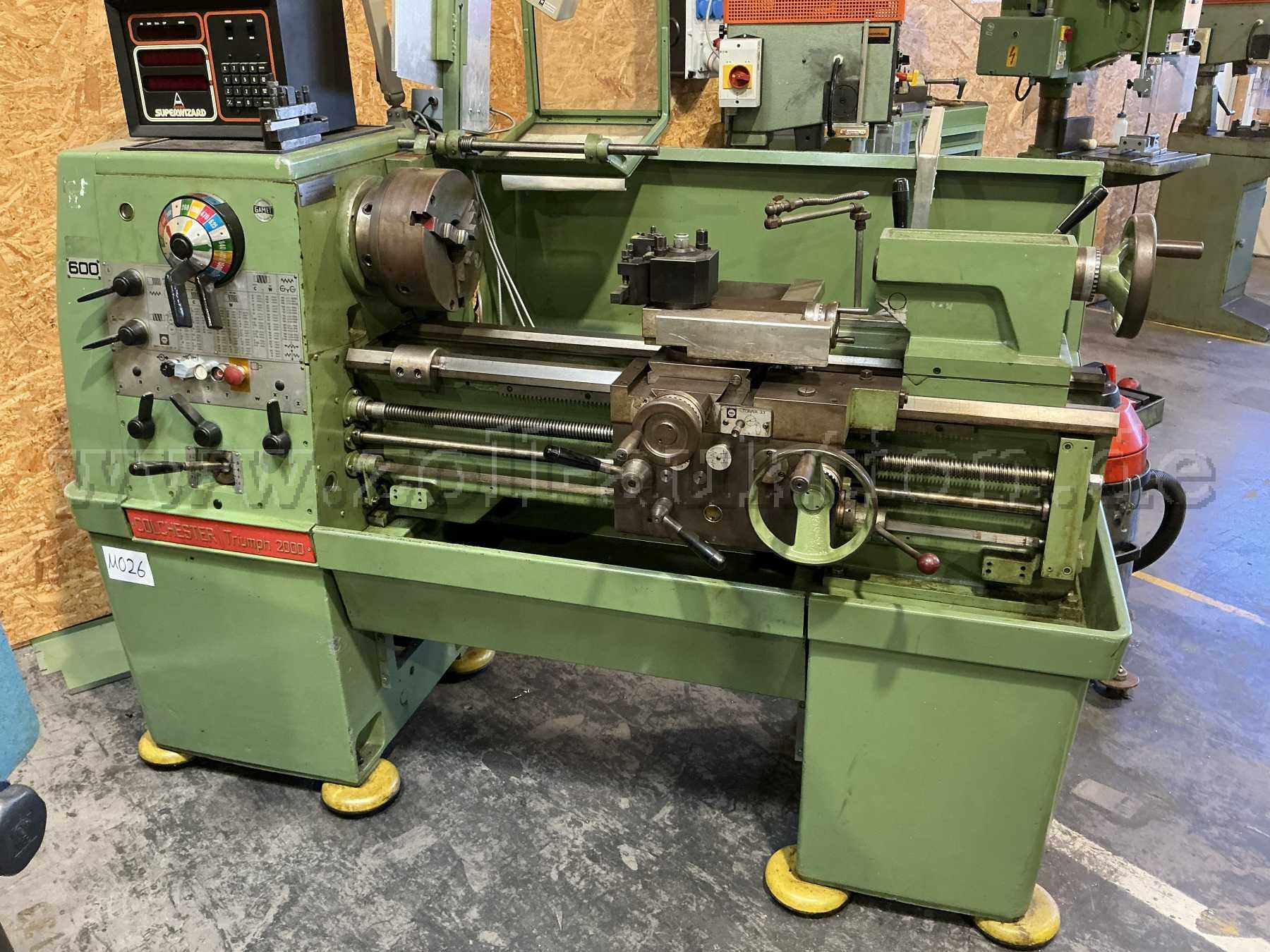 Colchester Triumph 2000 Lathe