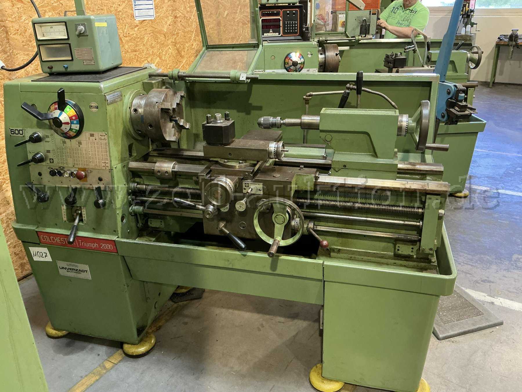 Colchester Triumph 2000 Lathe