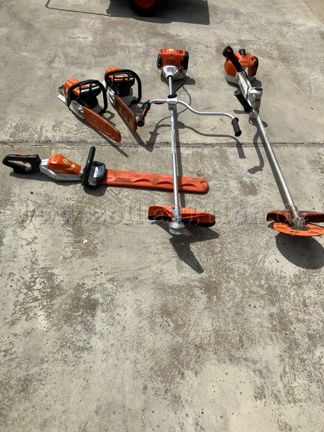 5 Stihl Tools - MS261C (2x), HSA94T, FS410C, FS131 (for hobbyists)