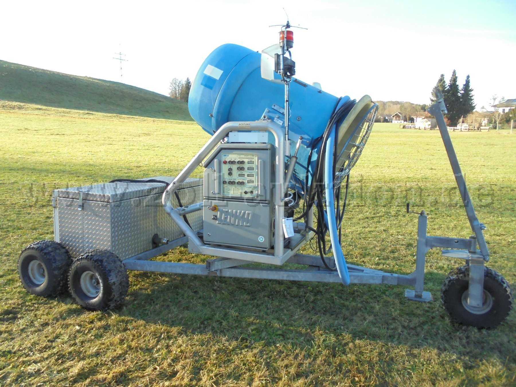 Lenko FA 2000 Automatic Snow Cannon on Wheel Chassis
