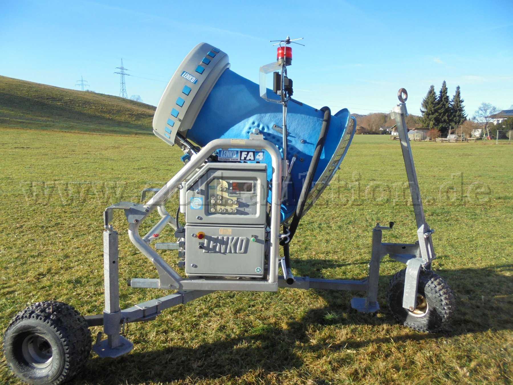 Lenko FA 4 Snow Cannon on Wheel Chassis