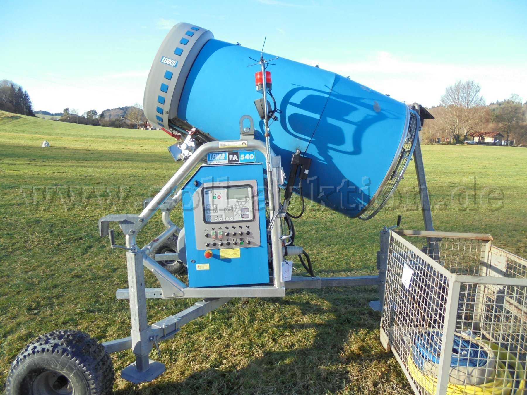 Lenko FA 540 Snow Cannon with Wheel Chassis
