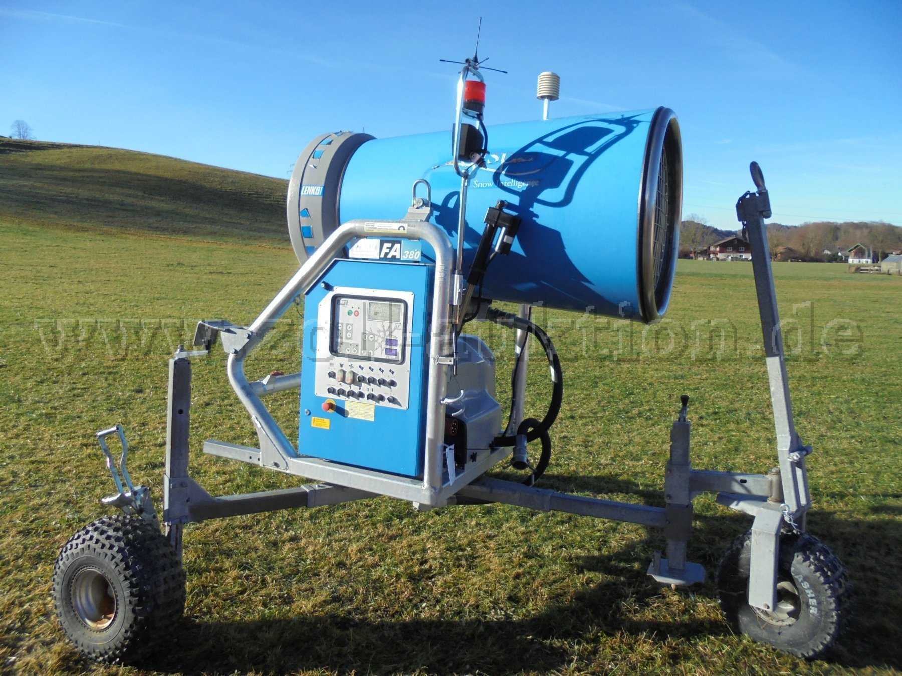 Lenko FA 380 Snow Cannon with Wheel Chassis