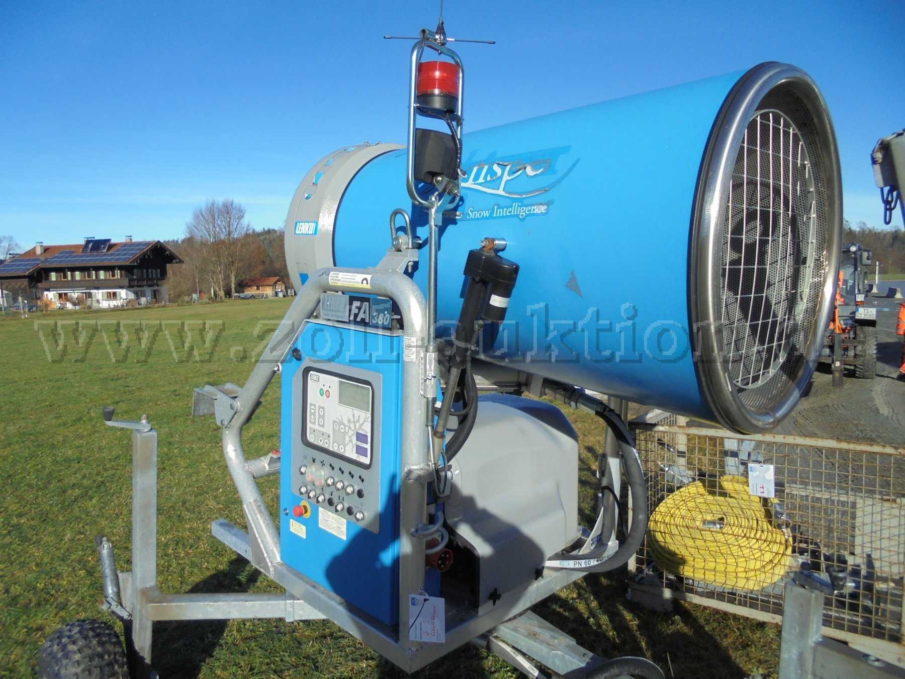 Lenko FA 380 Snow Cannon with Wheel Chassis
