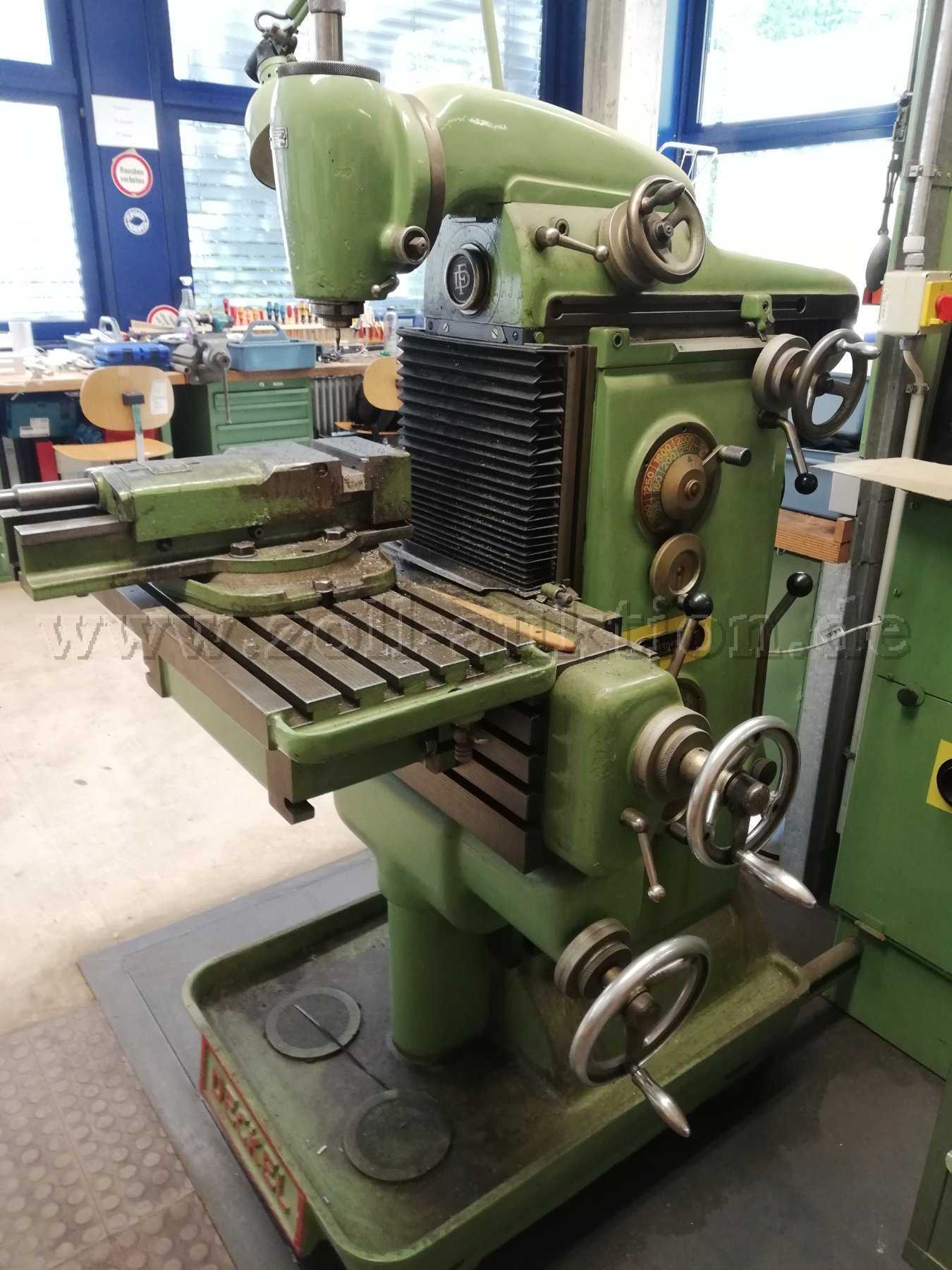 Deckel FP2 Universal Milling Machine